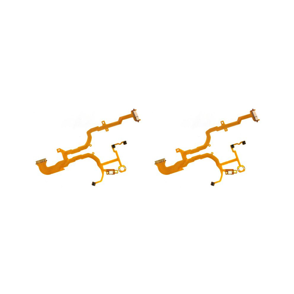 2Pcs Lens Back Main Flex Cable Fpc For Dsc-Rx100 Rx100 / Rx100 Ii M2 Camera Unit Repair Part (With Sensor+Socket) 4711174025671