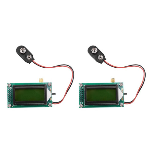2X Diy High Accuracy and Sensitivity 1-500 Mhz Frequency Meter Counter Module Hz Tester Measurement Module Lcd Display