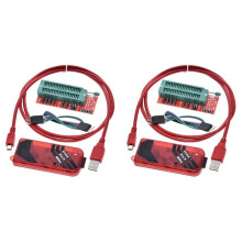 2X Programador PICKIT3 + ICD2 Kit Adaptador de ProgramaçãO 2/3 Universal Assento Do Programador FZ0508