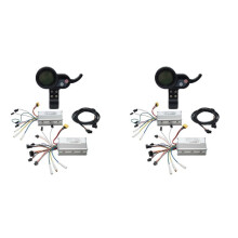 2X Controlador de Accionamiento Dual para Patinete Eléctrico JP 48V 52V 60V 25A 50A Controlador Sin Escobillas AB Kit de Controlador de Accionamiento