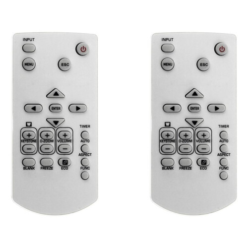 2X Replace YT-150 Projector Remote Control for  XJ-V1, XJ-V2