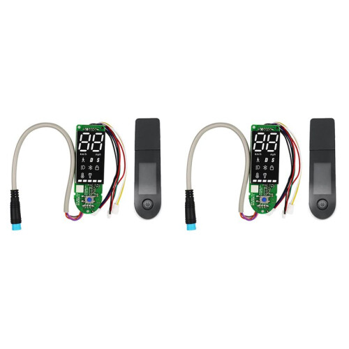 2X für  M365 Pro Pro2 Scooter  Dashboard +  Panel Circuit Board Scooter Meter für Elektroroller