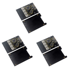 3X Scheda Adattatore da 2,5 Pollici da 4 TF Un , Unità Un Stato SSD Autoprodotta, per Scheda di Gruppo da Micro- Un