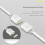 2X 5V 3-Pin Extension Cable for Computer Motherboard 1 Point 3 Hub Cable Connection Extension ARGB Splitter, White 4