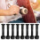 80Sets Black Mounting Bolts Set Skateboard Hardware Steel Replacement 11