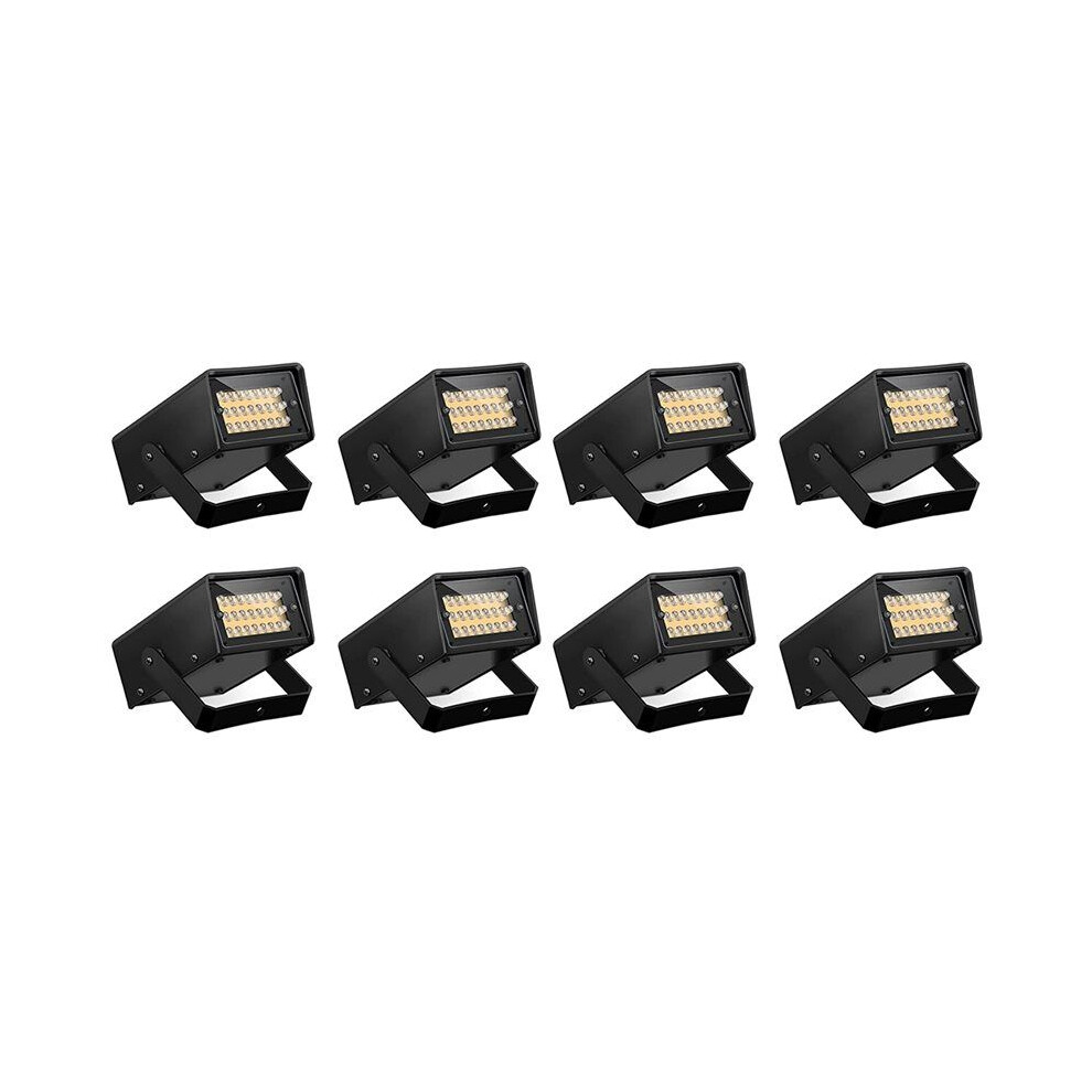8 Pieces Strobe Party Lights, Bright Led Strobe Lights Party Lights Adjustable Flash Speed Control Party Stage 6033968540008