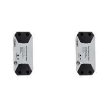 2X Garage Door Opener Controller Work with Home SmartLife/Tuya APP Control No Hub Require,EU Plug