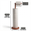 ZISH Toilet Roll Holder Freestanding Reddish Brown 2