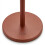 ZISH Toilet Roll Holder Freestanding Reddish Brown 4