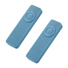 2X Portable USB Sport U Disk Mp3 Music Player Support 32GB TF Card(Blue)
