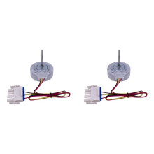 2X Refrigerator Cooling Fan Motor for Refrigerator DC12V 2.7W FDQB38EL2 Fridge Radiator Freezer Parts