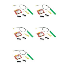 5X le Petit Module de Dérivation GSM SIM800L GPRS Quadri-Bande TTL Port Série Carte MicroSIM Carte de Base