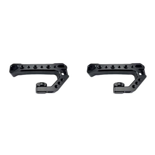 2X DSLR Camera Top Handle Mirrorless Camera Handle Cold Shoe Adapter Bracket Multifunctional Expansion Handle