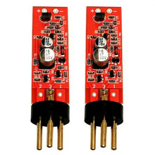 2X Diaphragm Baby Bottle Condenser Microphone DIY Production Repair Modified Circuit Board with Plug