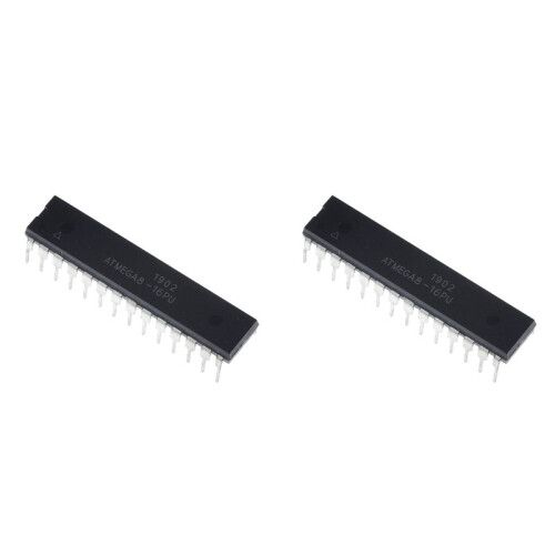 2X Puce de Microcontrôleur ATMEGA8-16PU ATMEGA8A-PU MEGA8-16