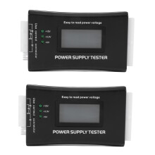2X 20 + 4 Pin Lcd Leistungs Tester für Atx, Itx, Btx, Pci-E, , Hdd