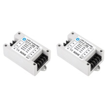 2X Controlador para Luces LED RGB/RGBW, Controlador de Luces LED RGB, Control por Aplicación de Teléfono para Luces LED RGB 5050 3528