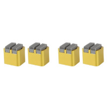 4x Brosse de Nettoyage en Silicone pour Tête D'Impression X1 P1S Series, Nettoyeur de Tête D'Impression Monté