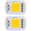 2X Warm White LED Bubles  Saving Chip High Voltage Light Source High Power LED Chip for Traffic Lighting 100W 220V 1
