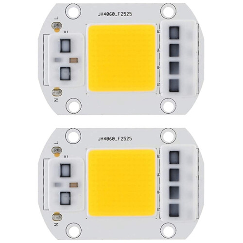 2X Warm White LED Bubles  Saving Chip High Voltage Light Source High Power LED Chip for Traffic Lighting 100W 220V