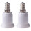 2X E14-E27 LED Light Lamp Screw Bulb Socket Adapter Converter 1