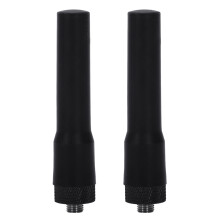 2X SF20 Dual Band SMA-F Soft Antenna for UV5R UV5RA/ BF888s Black New