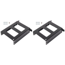 2X PCI Slot 2.5Inch IDE//SSD/HDD Rear Panel Mount Bracket Hard Drive Adapter Tray with Half-Height Profile Bracket