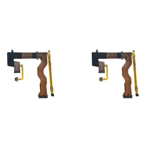 2Pcs New LCD Screen Flex Cable for  EM10II / E-M10 MARK II E-M10 II Digital Camera Repair Part