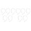 10X Universal Small Clamp  Ear Hook Loop Clip Replacement Clear 1