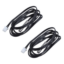 2X Ntc Sensore di Temperatura Termica Digitale Impermeabile Da 10K Ohm Sonda 1 M