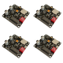4X DY-HV20T Playback Module 12V/24V Power Supply 10W/20W Amplifier Support Micro- Card MP3 Music Player for