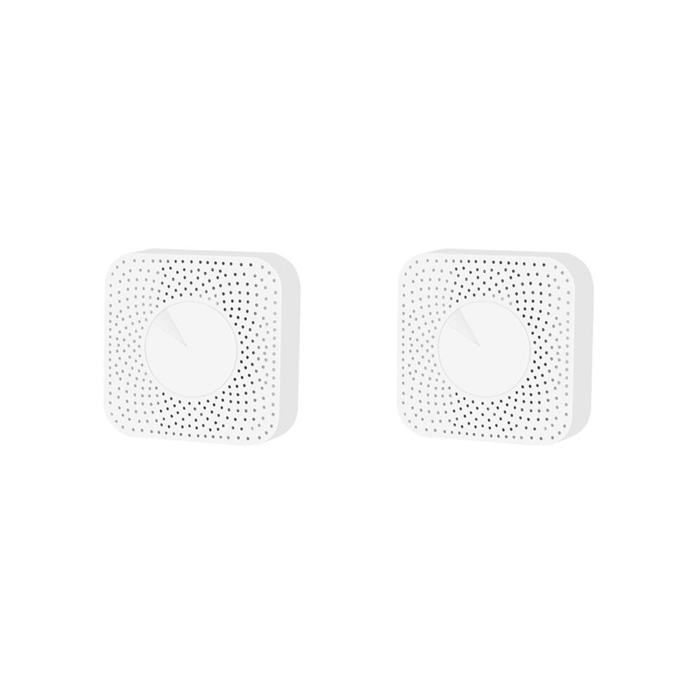 2X 6 In 1 Air Quality Monitor Tuya Wifi Air Housekeeper Pm2.5/Formaldehyde/Voc/Co2/Temperature/Humidity Detector 4711362295497