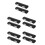 10Pcs Durable Black PU Piccolo Flute Case with Soft Lining for Travel 5