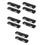 10Pcs Durable Black PU Piccolo Flute Case with Soft Lining for Travel 8