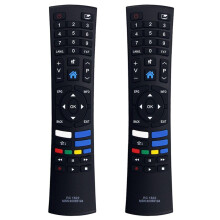2X RC1822 Vervang de Afstandsbediening voor de Medion Bush TV-Afstandsbediening