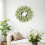 White daisy summer wreath22inch artificial 3