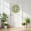 White daisy summer wreath22inch artificial 5