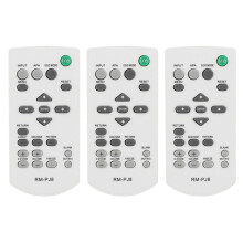3X Universal RM-PJ8 Projector Replacement Remote Control for RM-PJ5/PJ6/PJ10/PJ12/PJ1 Wireless Remote Controller