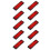 10X  LED Name Badge Rechargeable Light Sign DIY Programmable Scrolling Message Board Display LED,Type 2 1