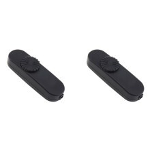 2X LED-Dimmerschakelaar met Volledig Bereik, Draaidimmerschakelaar, Inline-Lampschakelaar voor 220V Tafellamp / LED-Lamp / Halogeenlampen