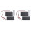 4Pcs P4 LED Screen Panel Module 256x128mm 64x32 Pixels 1/16 Scan Indoor SMD RGB Full Color P4 LED Display Panel Module 1
