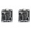 2X PAM8403 Digital  Amplifier Board DC5V  Case TYPE-C Powered 5W USB Amplifier Board Module 1