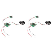 2X Micro-USB 8M Geluid Spraak Audio Muziek Opneembare Recorder Board Chip Programmeerbare Muziekmodule Wenskaart DIY Tools