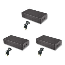 3X 12V 1A 14,8W Mehrzweck--USV -Batterie-Backup, Sicherheits-Standby-Stromversorgung, Unterbrechungsfreie Stromversorgung