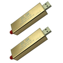 2X Receptor RTL SDR V3 Pro com Chipset Rtl2832 Rtl2832U R820T2 para RáDio Ham SDR RTL para 500 Khz-2 GHz UHF VHF  AM FM