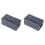 2X ArtNet Bidirectionele DMX Ethernet-Verlichtingscontrollerinterface 1 Universum 1