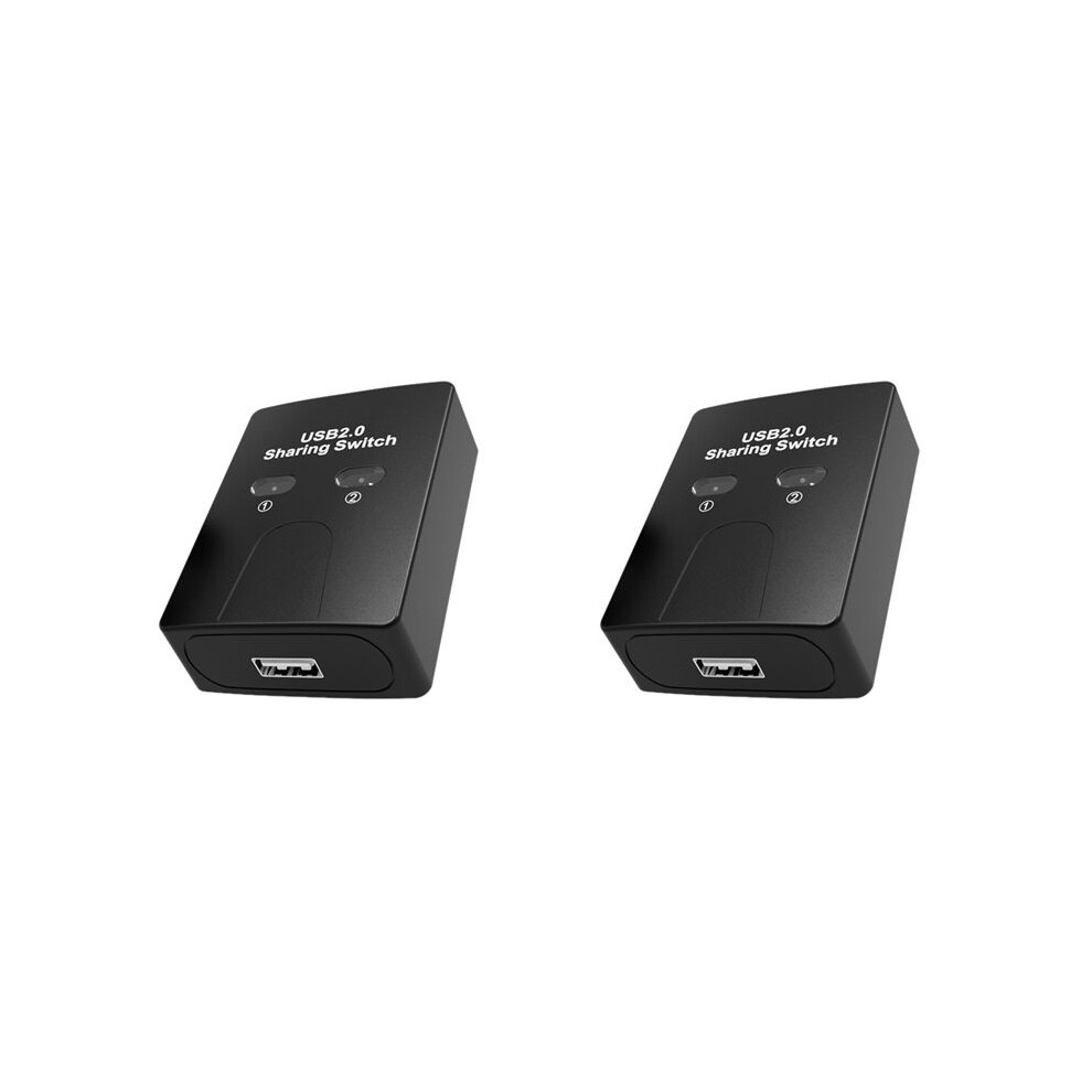 2X 2 Usb2.0 Hub Usb Printer Sharer Two Computers Share A Usb Device 2 In 1 Out Usb Splitter Share U Disk 4711833454187