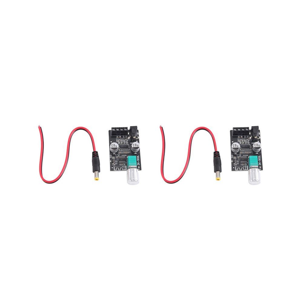2X Zk-502L Module 5.0 Wireless Audio Digital Power Amplifier Stereo Board 50Wx2 Amp Amplificador 4711393125855