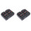 2X SP-24  2-in-4-OUT Stereo Audio Selector Amplifier Switcher Box Speaker Splitter 1