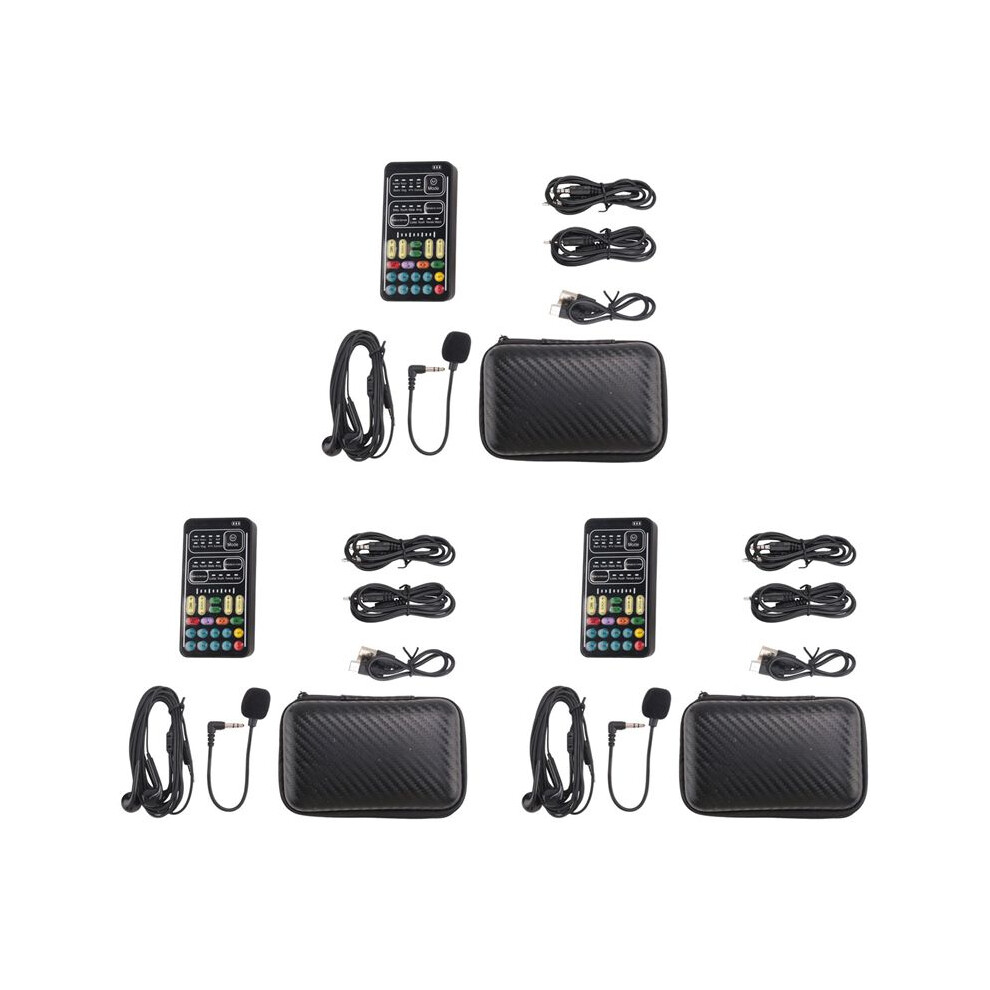 3X Voice Changer Handheld Microphone Voice Changer With Sound Multifunctional Effects Machine For Phone// (I9) 6033677695815